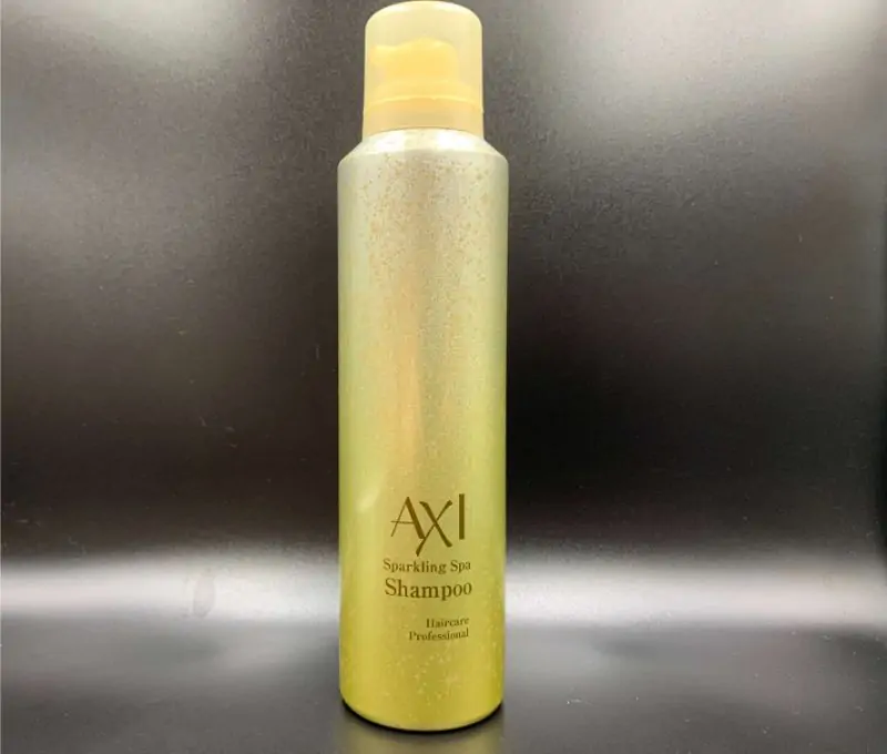 【炭酸シャンプー】クオレの「AXI スパークリングスパシャンプー」を美容師が実際に使ったレビュー記事