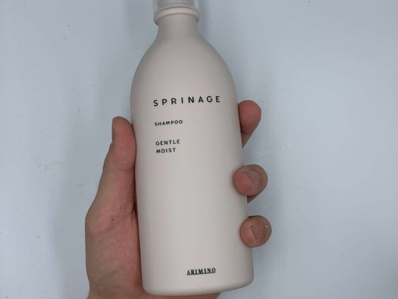 ARIMINOの「SPRINAGE（スプリナージュ）」のシャンプーを美容師が実際に使ったレビュー記事